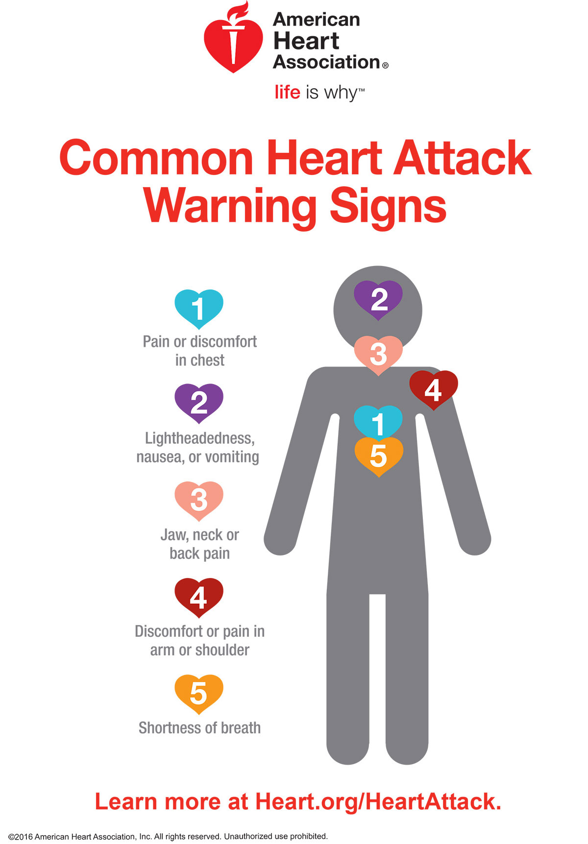 Common Heart Attack Warning Signs